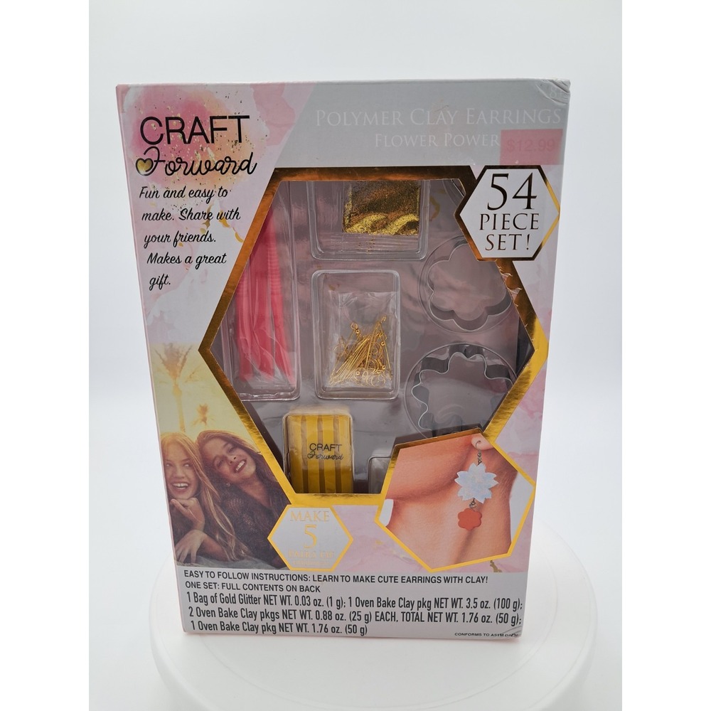Craft Forward 54 Piece Earring Making‎ Kit